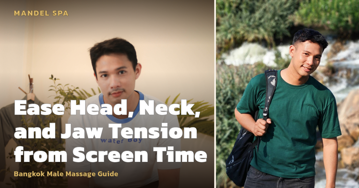 Ease Head, Neck, and Jaw Tension from Screen Time