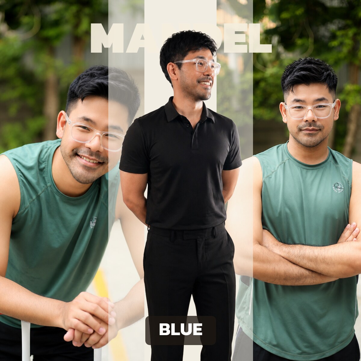 Male therapist BLUE at Mandel Spa Sukhonthasawat