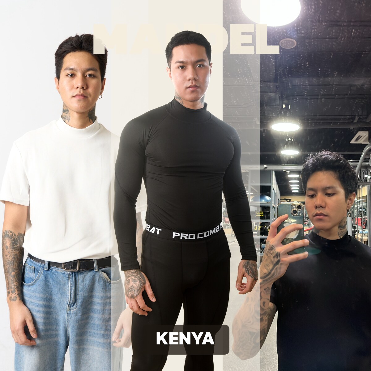 Male therapist KENYA at Mandel Spa Thonglor